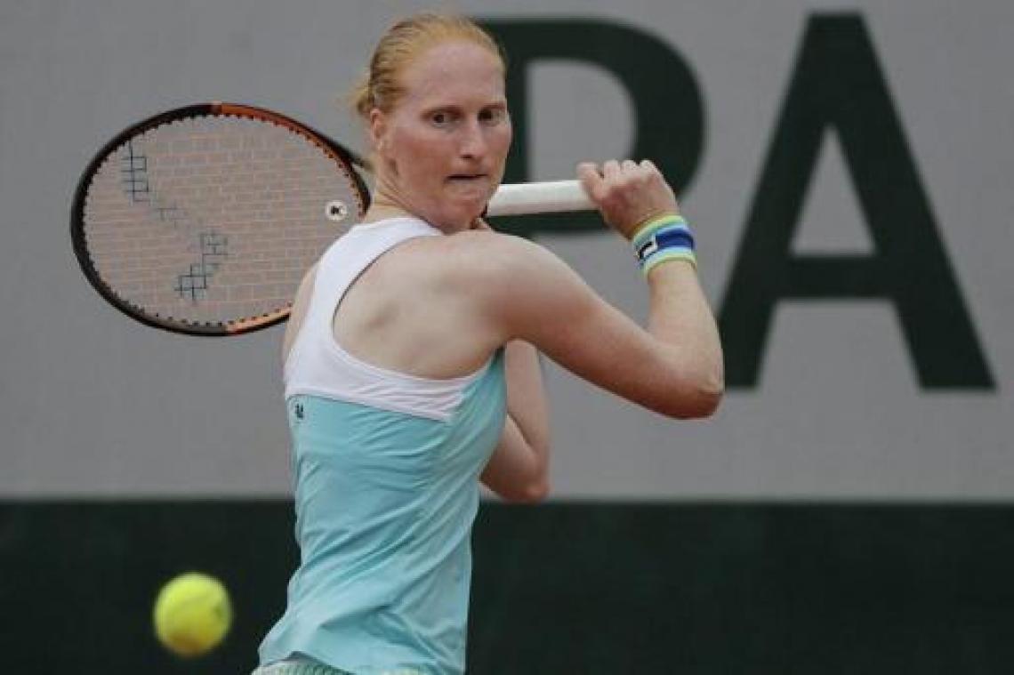 Alison Van Uytvanck rukt op naar finale