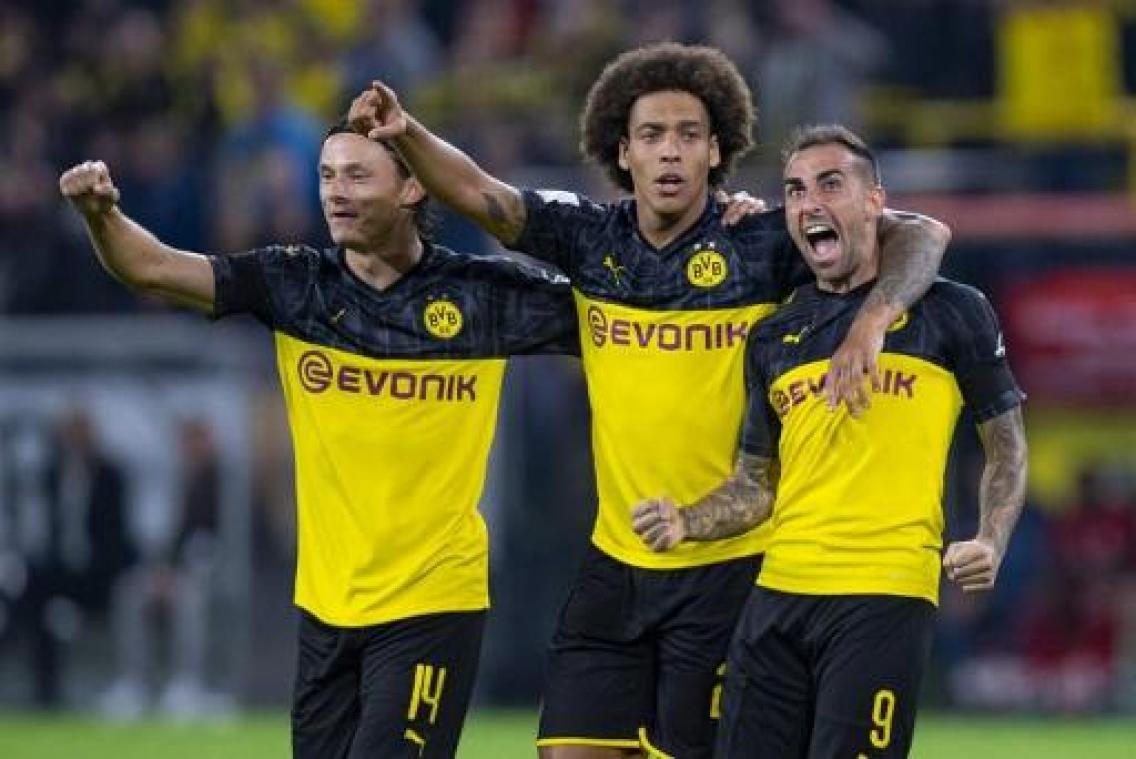 Axel Witsel mag met Dortmund Duitse Supercup de lucht insteken na zege tegen Bayern