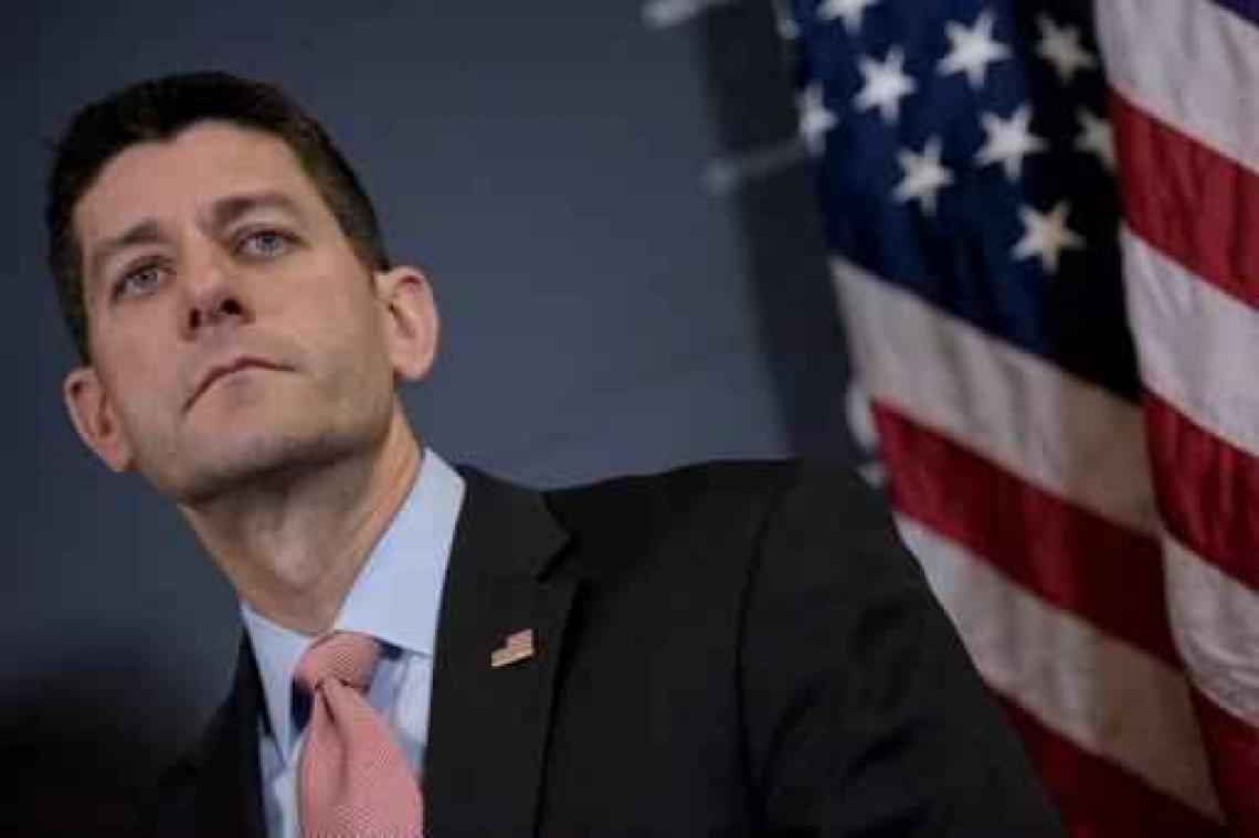 Republikein Paul Ryan sluit nominatie voor Witte Huis uit