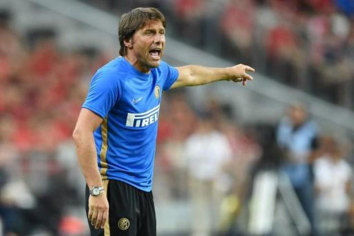 Belgen in het buitenland - Inter-coach Conte hoopt "vurig" op komst van Lukaku