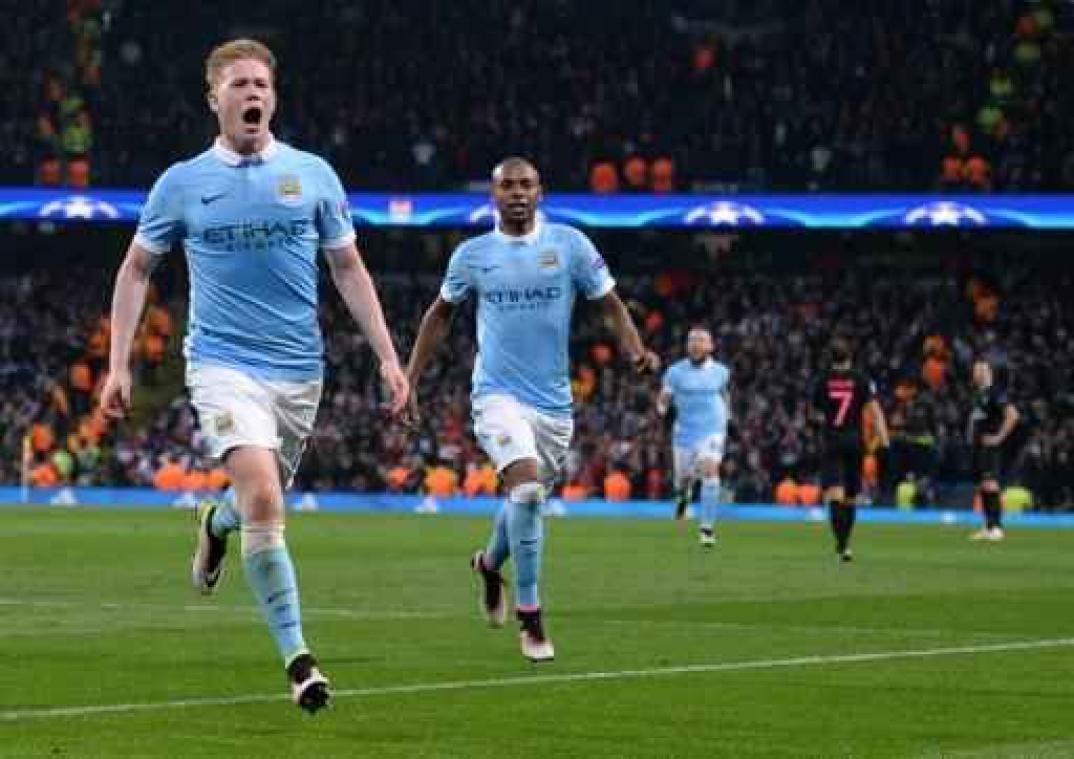 Champions League - Manchester City en Real Madrid naar halve finales dankzij De Bruyne en Ronaldo