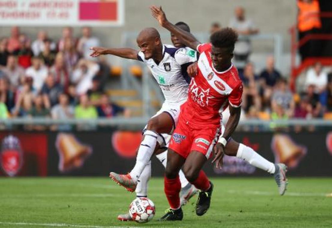 Jupiler Pro League - Anderlecht geraakt niet voorbij Moeskroen en laat alweer punten liggen