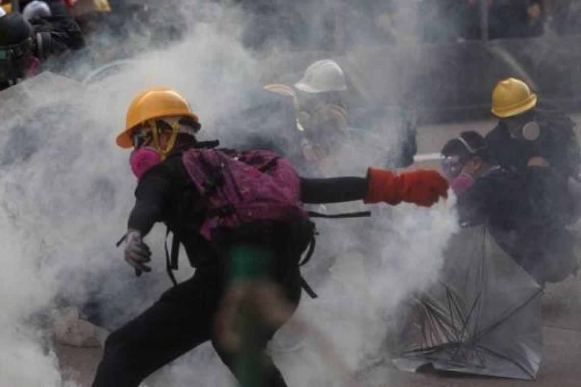 Meer dan 80 betogers gearresteerd in Hongkong