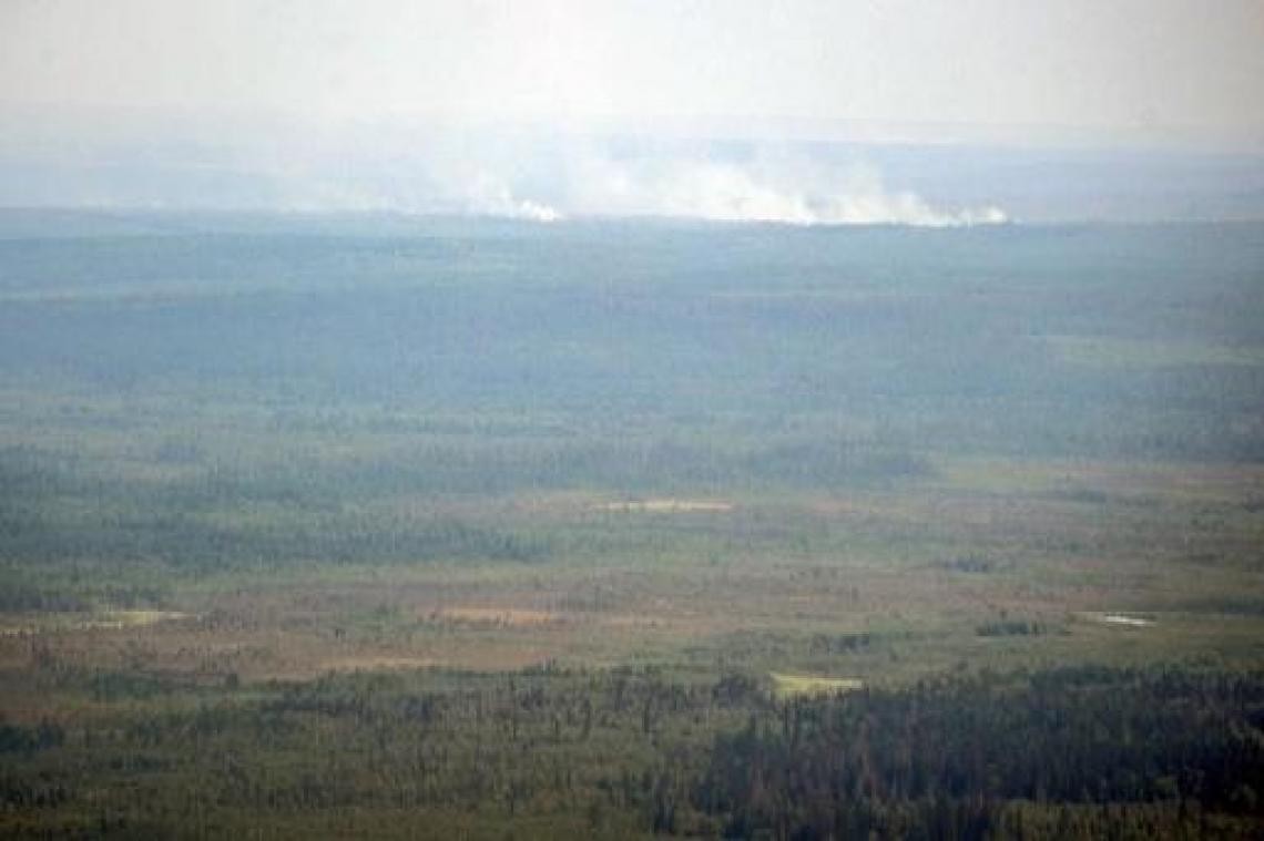 Bosbranden in Siberië breiden zich verder uit