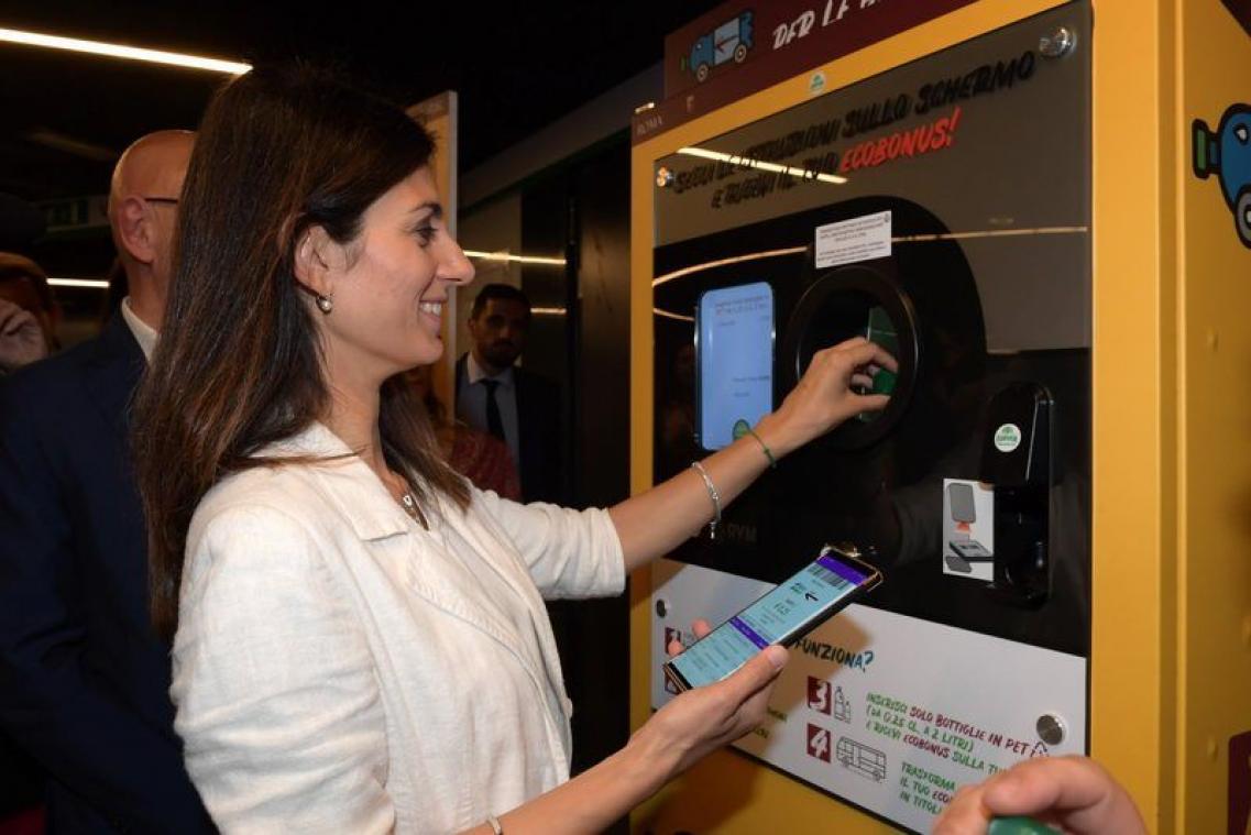 Betaal je metrorit in Rome voortaan met plastic flessen