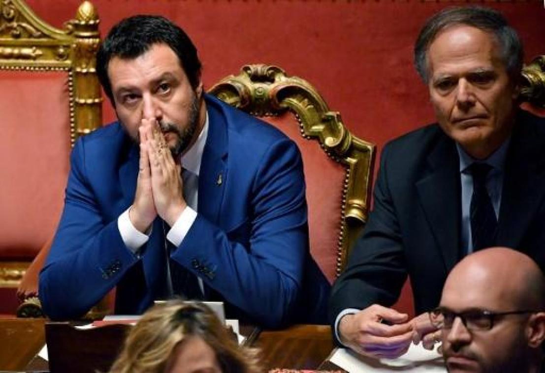 Lega dient motie van wantrouwen in de Italiaanse Senaat in