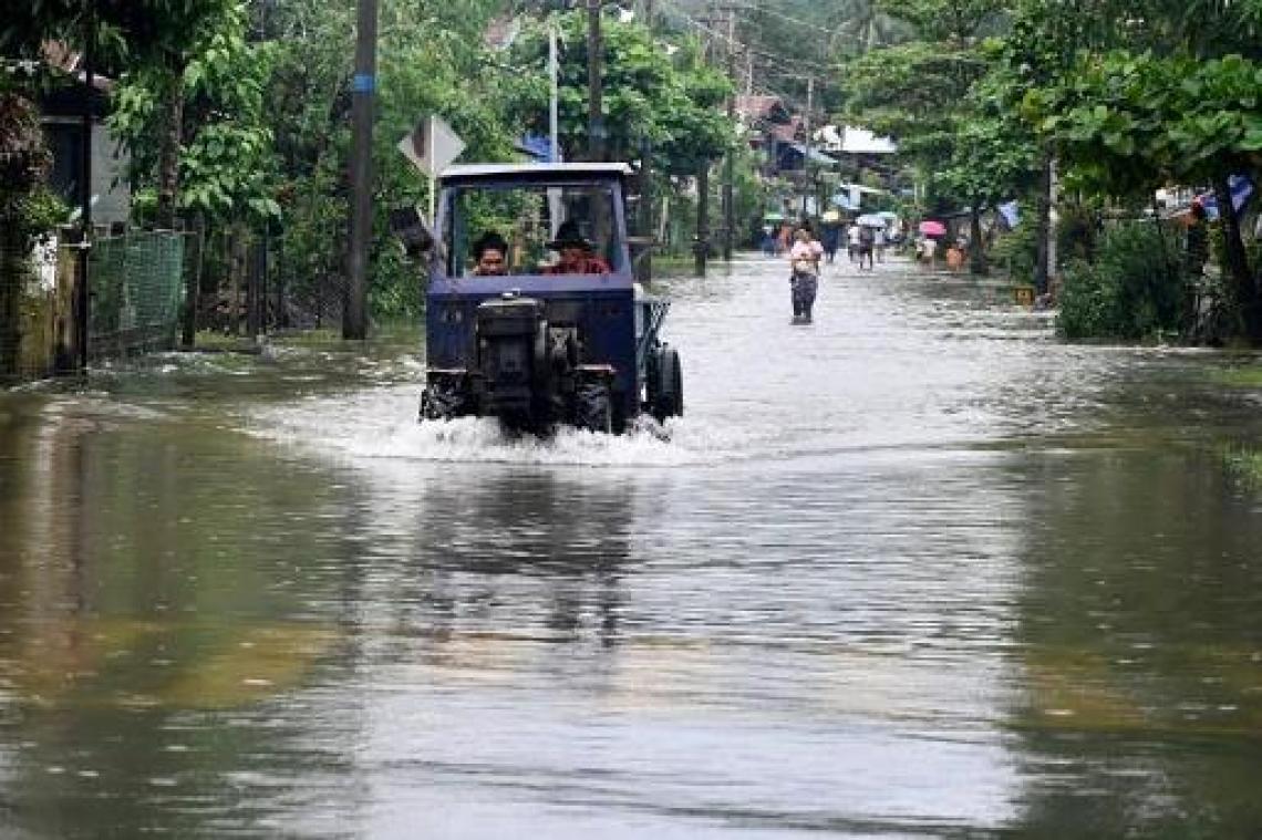 Zeker 22 doden bij aardverschuiving in Myanmar