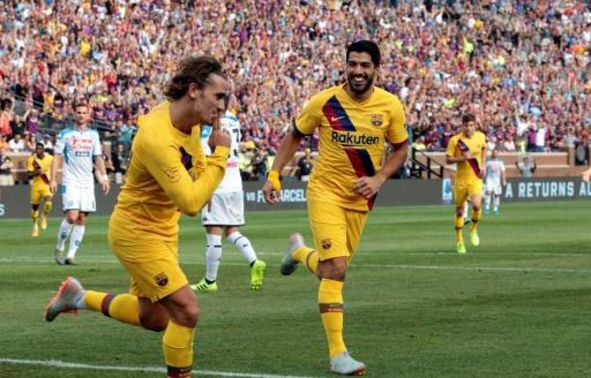 Belgen in het buitenland - Mertens (Napoli) verliest opnieuw tegen Barcelona, Belgen spelen gelijk in MLS