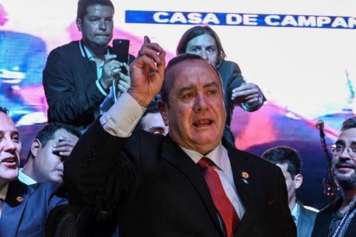 Giammattei wint presidentsverkiezingen in Guatemala