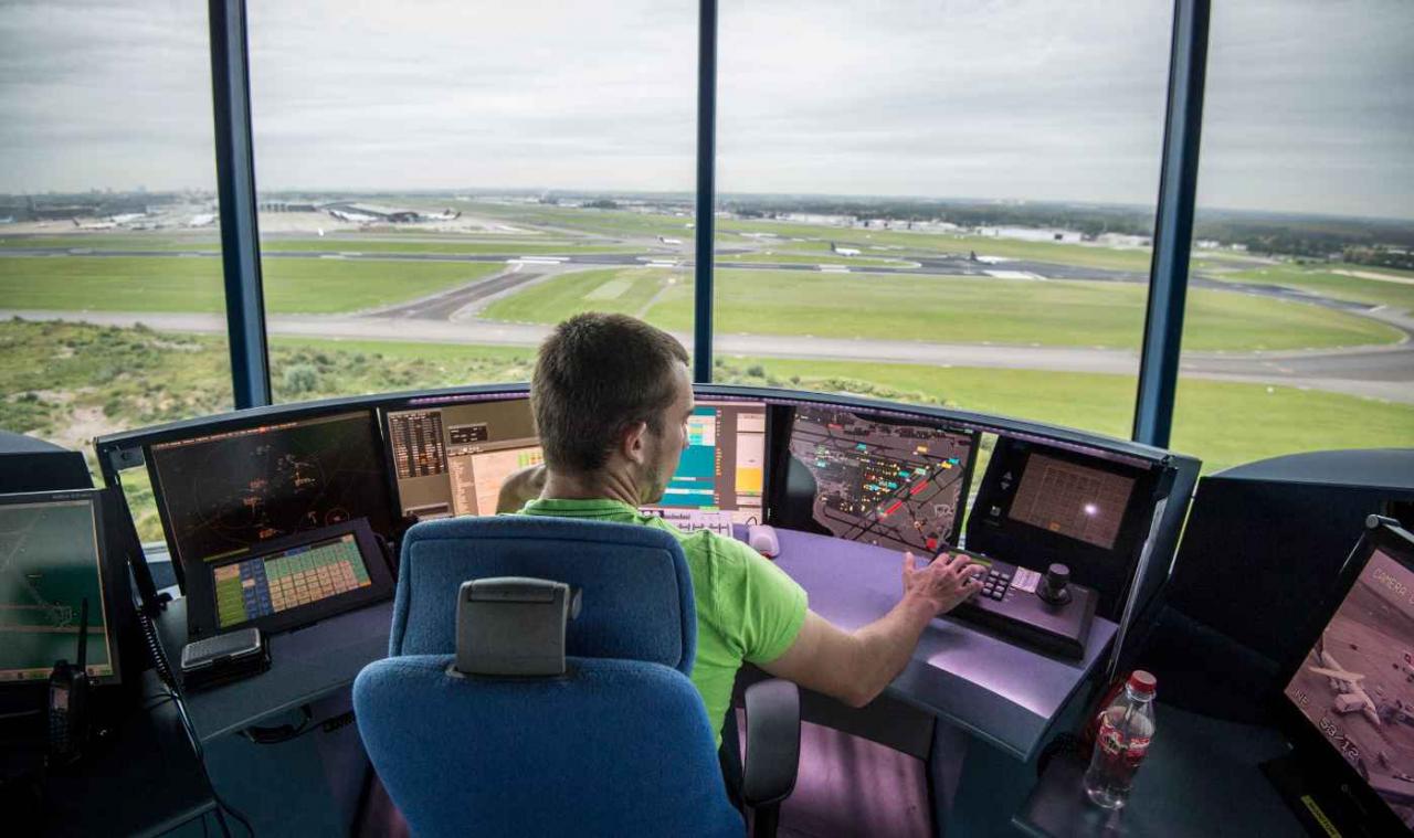 Actie van Belgocontrol legt luchtverkeer lam