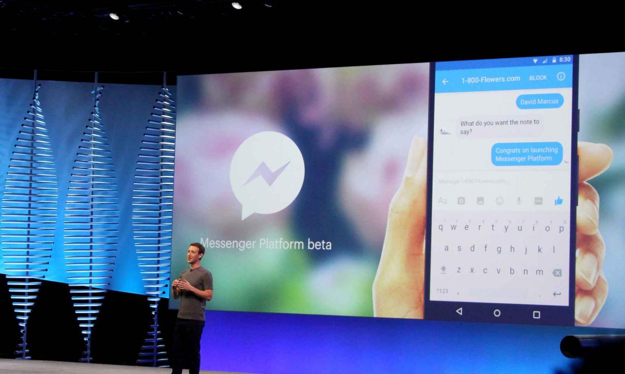 Chatbots en livevideo's geven de toekomst van Facebook vorm