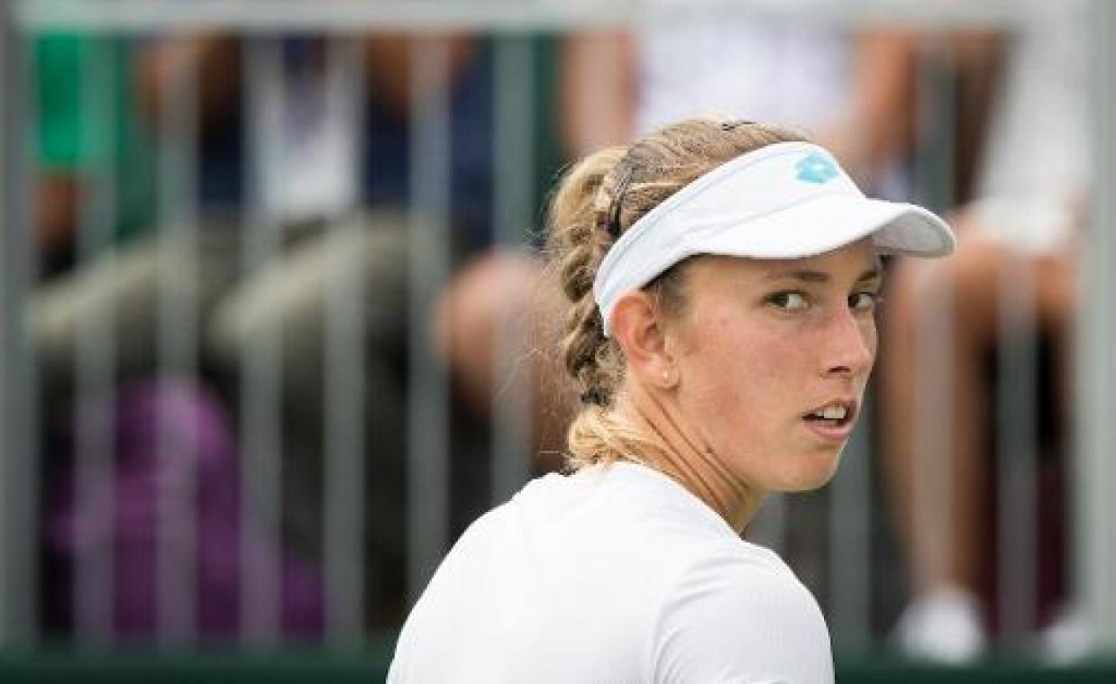 Elise Mertens naar tweede ronde