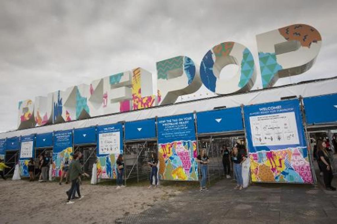 Drugslab voor veiligheidsdiensten op Pukkelpop