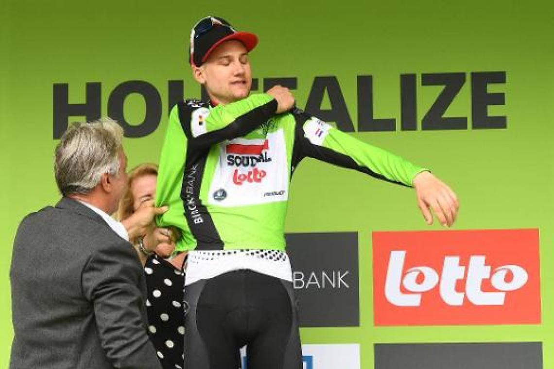 BinckBank Tour - Tim Wellens draagt zege op aan Bjorg Lambrecht