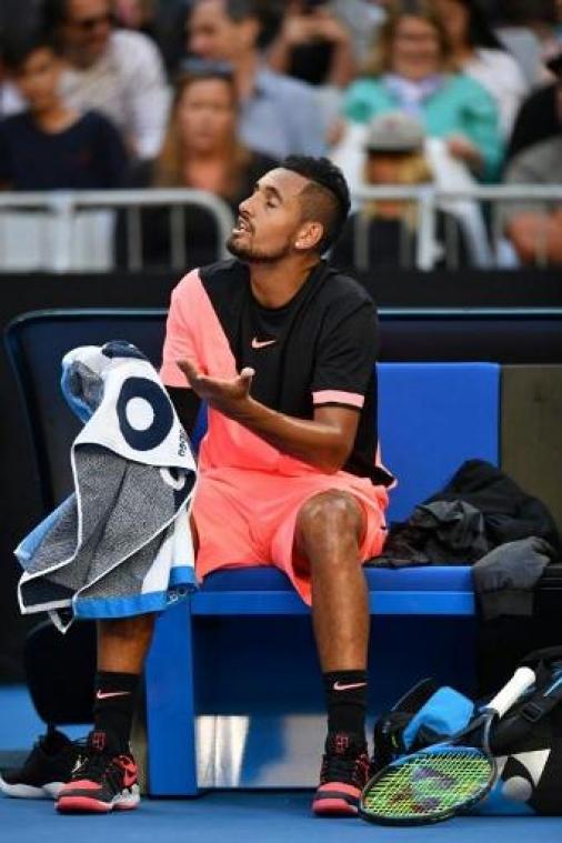 ATP Cincinnati - Wangedrag kost Kyrgios boete van 113.000 dollar