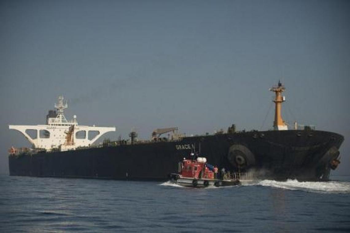 Tankercrisis - Washington dreigt ermee bemanning van Iraanse supertanker Grace 1 visa te ontzeggen