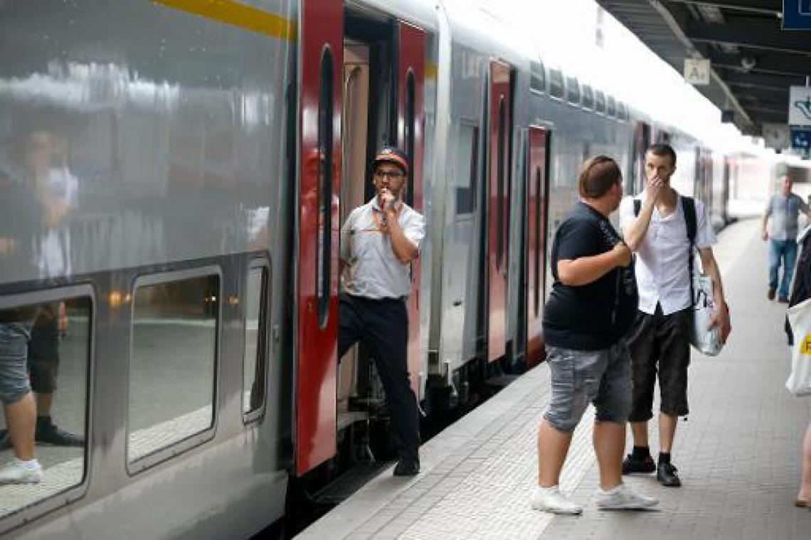 Spoorstaking - Staking OVS van start gegaan, ongeveer helft van de treinen rijdt