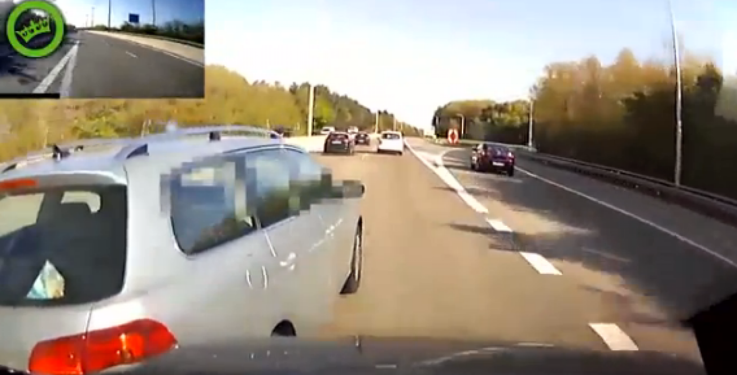 Opnieuw geval van zware verkeersagressie gefilmd