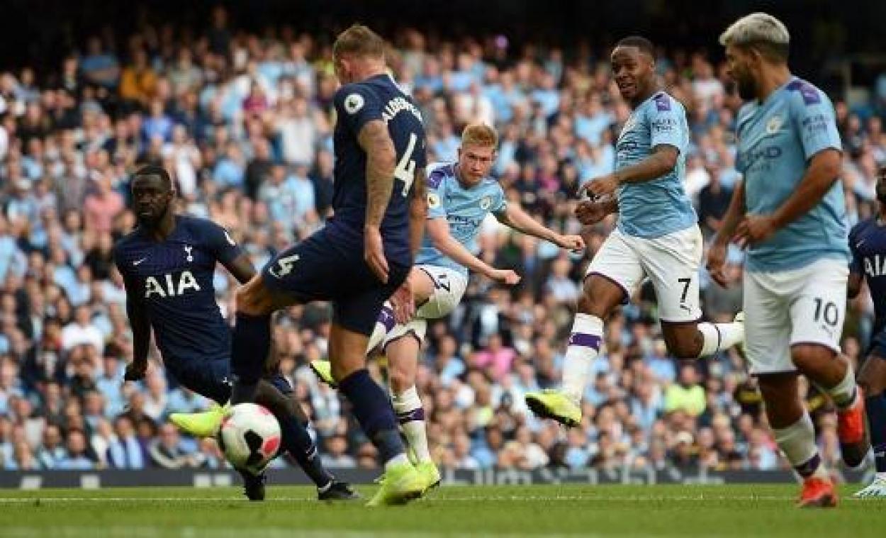 Belgen in het buitenland - Manchester City krijgt efficiënt Tottenham niet op de knieën