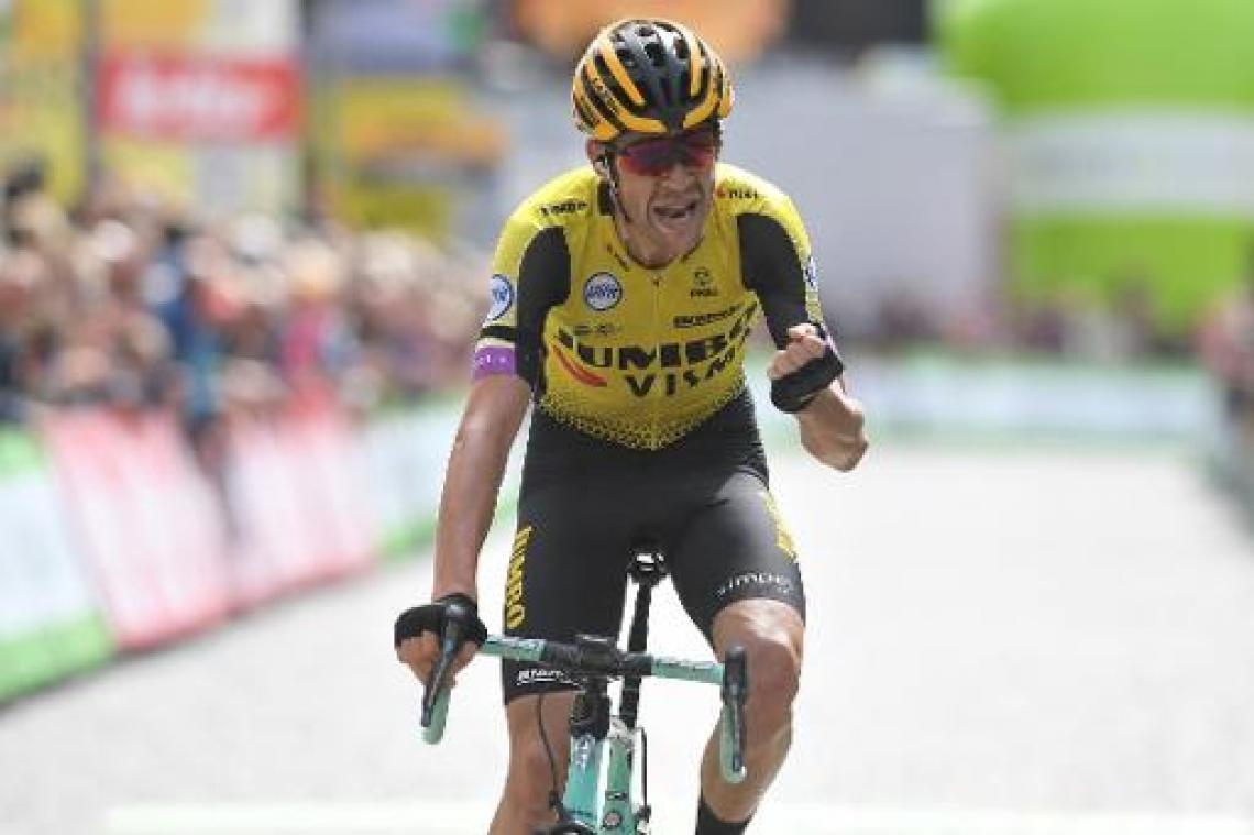 Laurens De Plus eert met eindzege zijn vriend Bjorg Lambrecht
