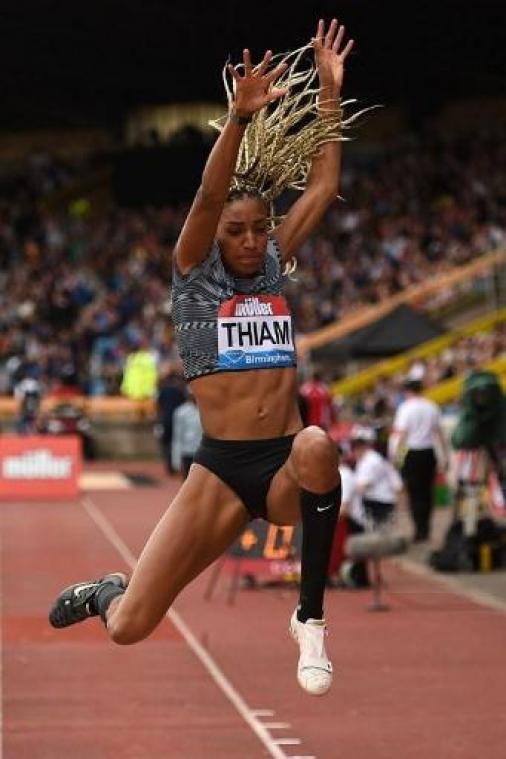 Diamond League Birmingham - Nafi Thiam na BR en overwinning in het verspringen: "Sterke concurrentie motiveert mij"