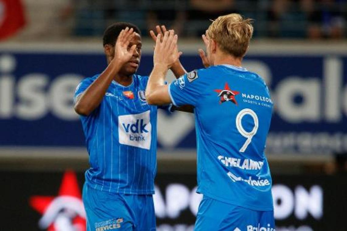 Jupiler Pro League - AA Gent knoopt weer aan met zege na 2-0 winst tegen KV Oostende