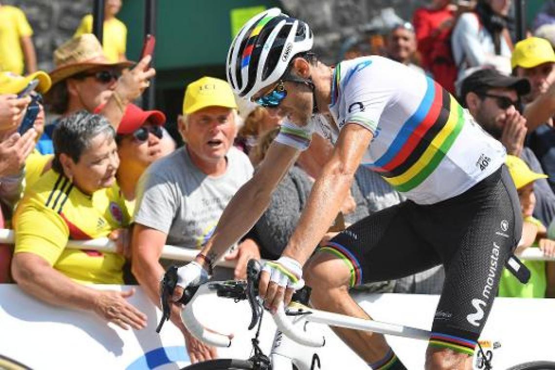 Alejandro Valverde krijgt rugnummer 1 in Vuelta