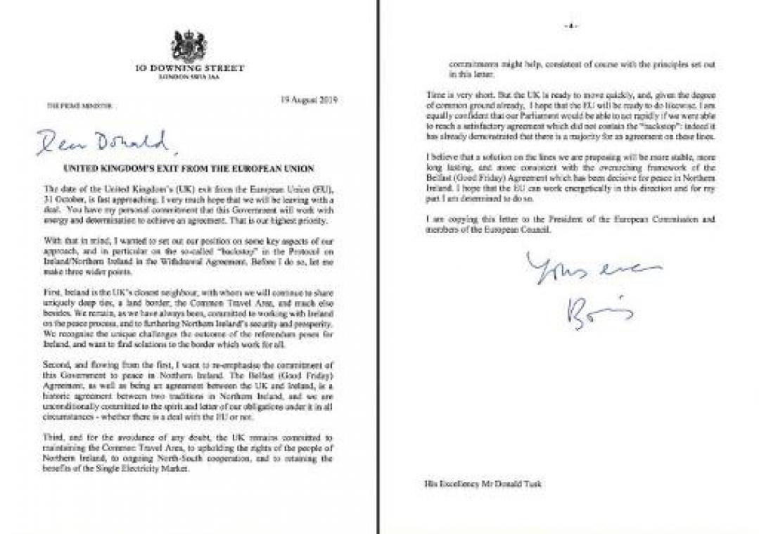 Tusk haalt uit naar Johnson