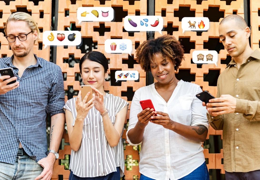 "Mensen die vaak emoji's gebruiken hebben meer seks"
