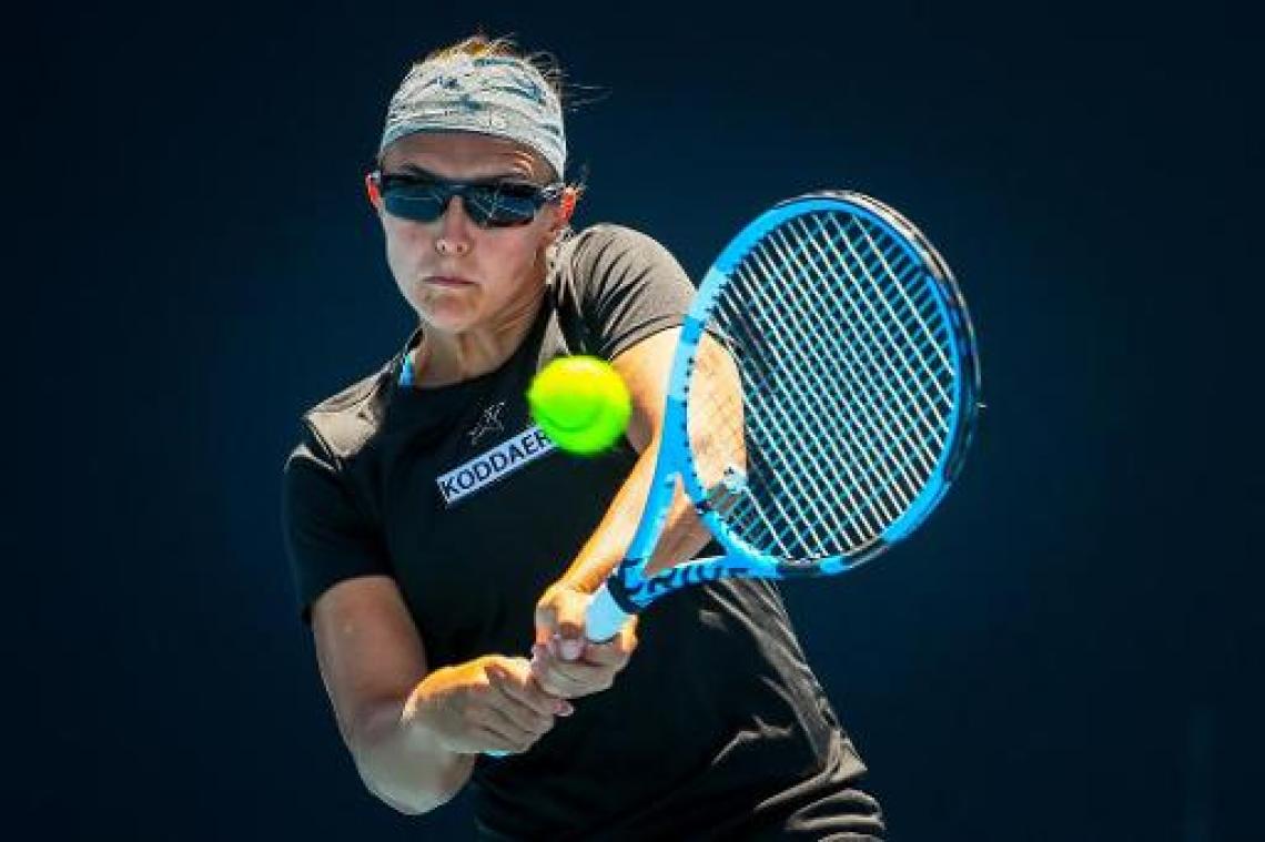 US Open - Flipkens maakt geen fout in eerste duel