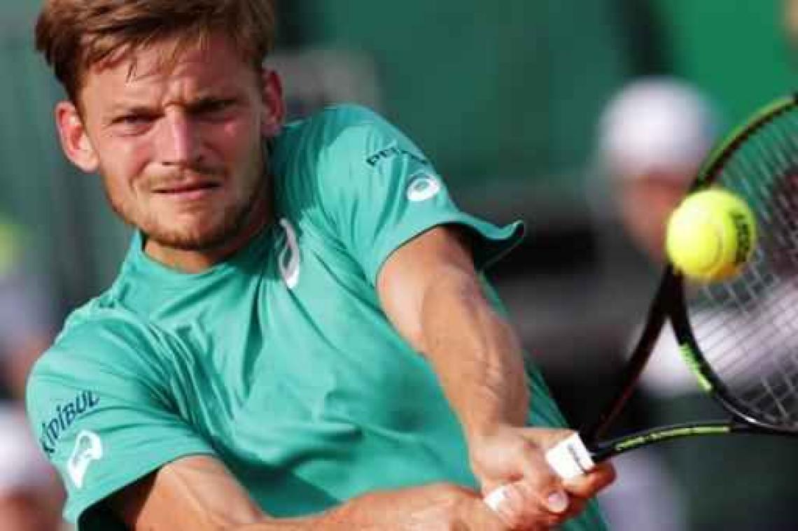 Geen kwartfinale voor David Goffin in Monte Carlo