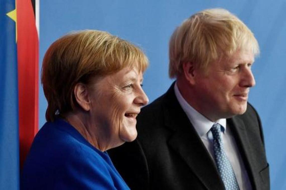 Merkel verduidelijkt: "Johnson geen deadline van 30 dagen gegeven"