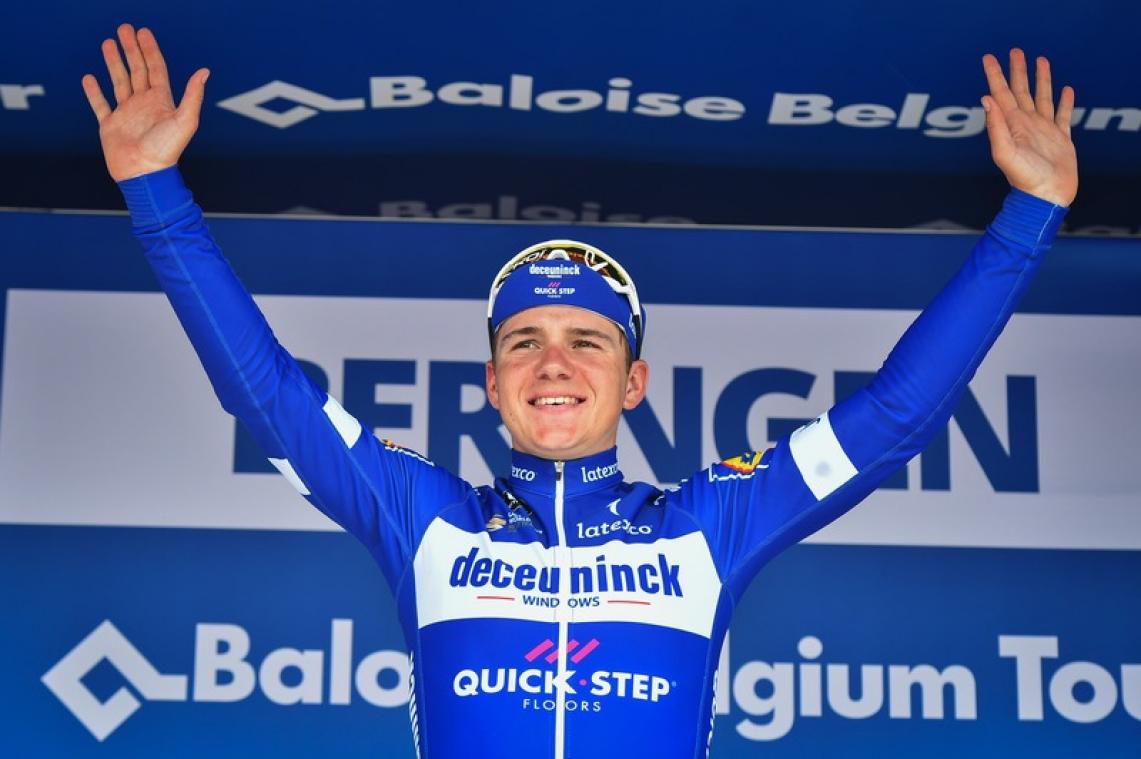 Remco Evenepoel verlengt tot eind 2023 bij Deceuninck-Quick.Step
