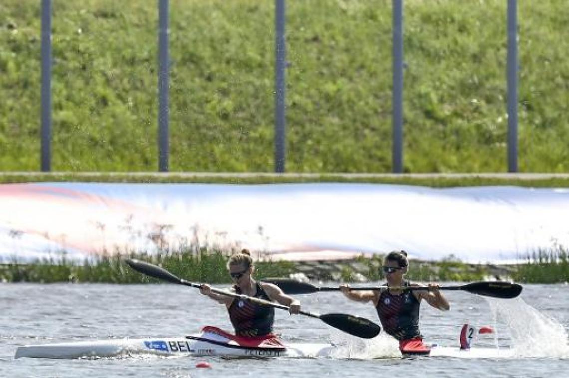 Hermien Peters en Lize Broekx eindigen in A-finale K2 500m als 4e en mogen naar Tokio