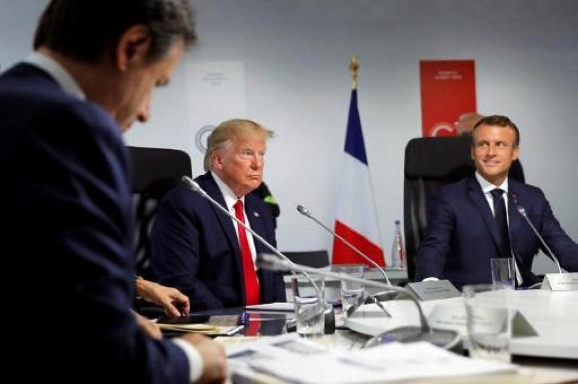 Trump: "eenheid" in G7 over Iran
