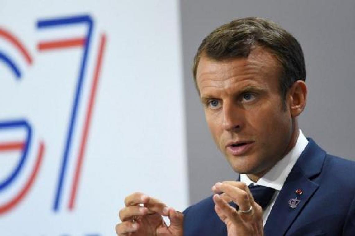Macron kondigt top over Oekraïne aan in september