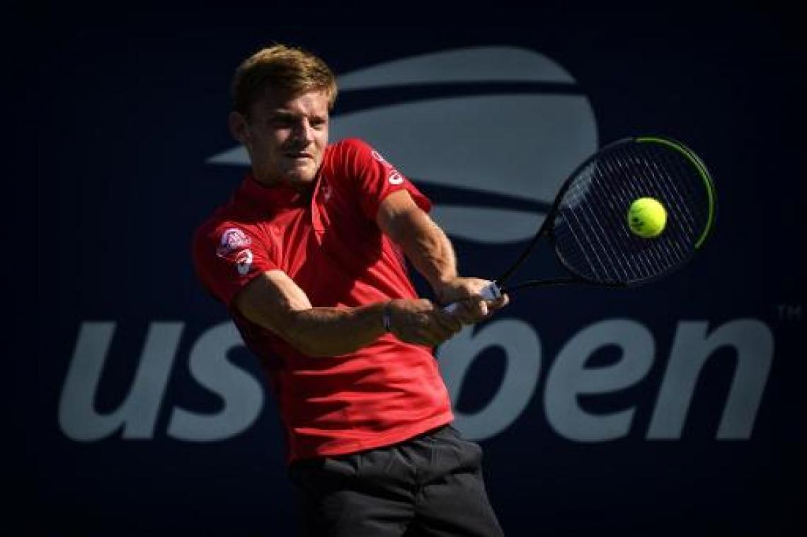 US Open - David Goffin niet zonder slag of stoot naar tweede ronde