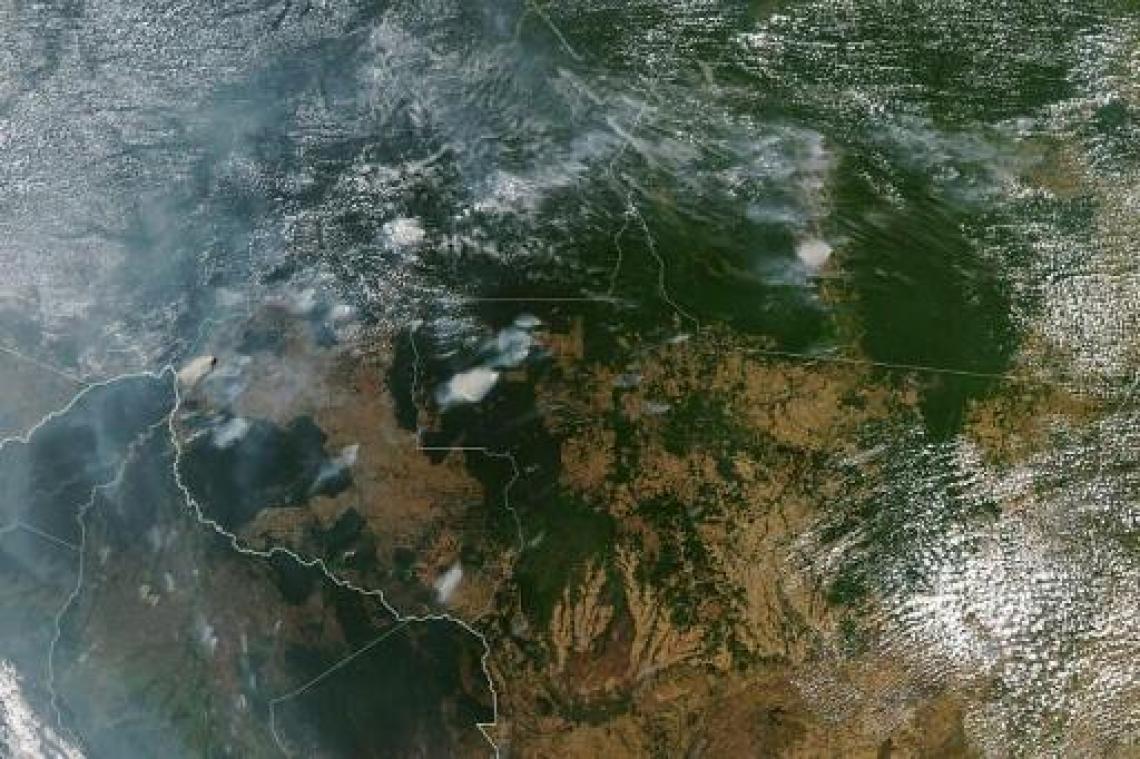 Bosbranden Amazonegebied - Branden in Brazilië zijn "onder controle"