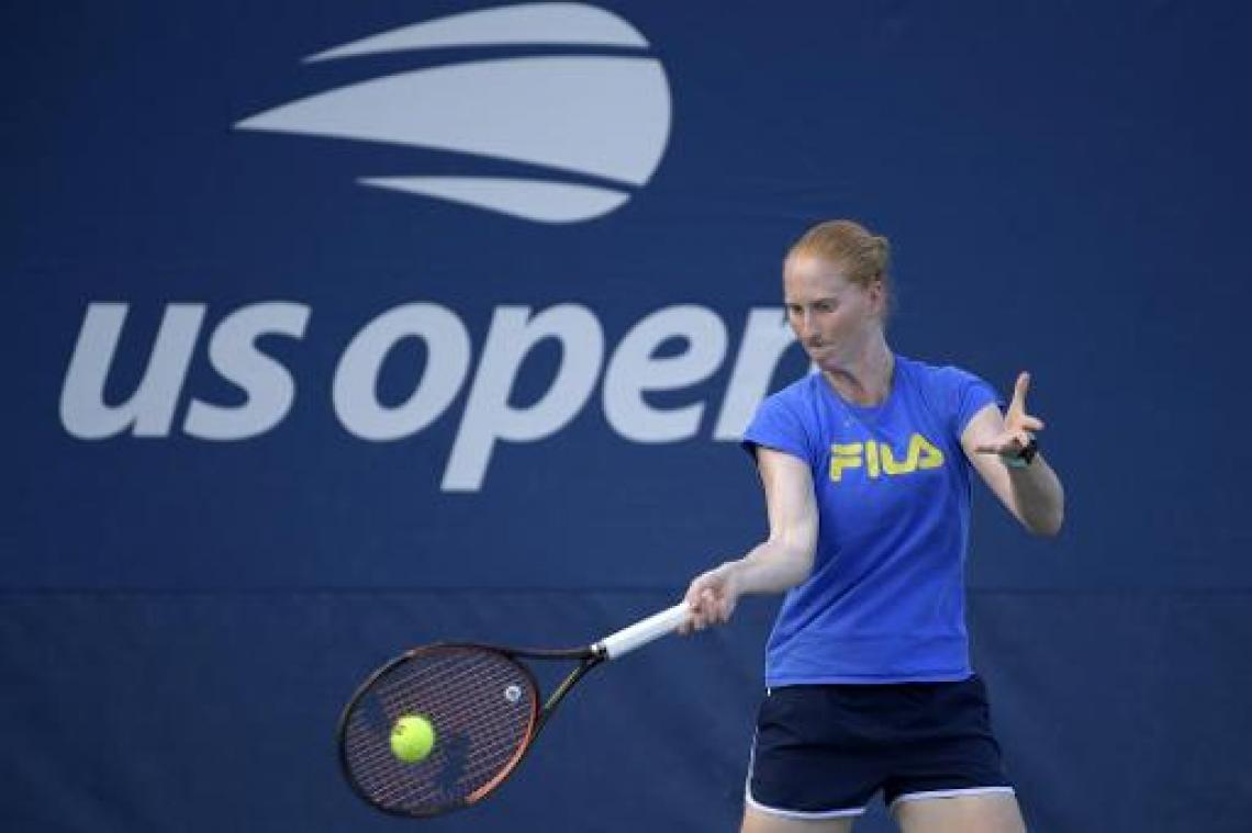 US Open - Alison Van Uytvanck naar tweede ronde