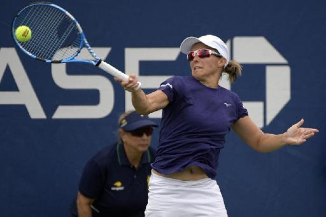 US Open - Kirsten Flipkens schakelt andere lucky loser uit voor plaats in tweede ronde