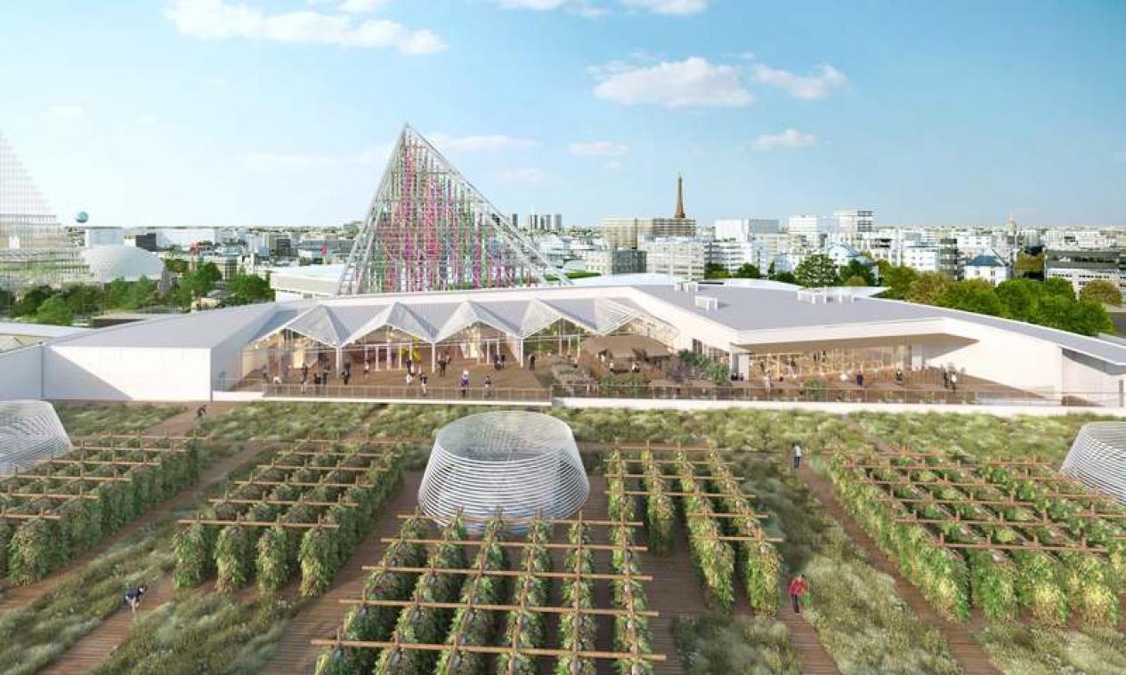Parijs verwelkomt grootste urban farm van Europa
