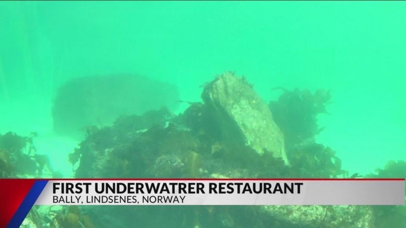 VIDEO. Eerste onderwaterrestaurant van Europa opent de deuren