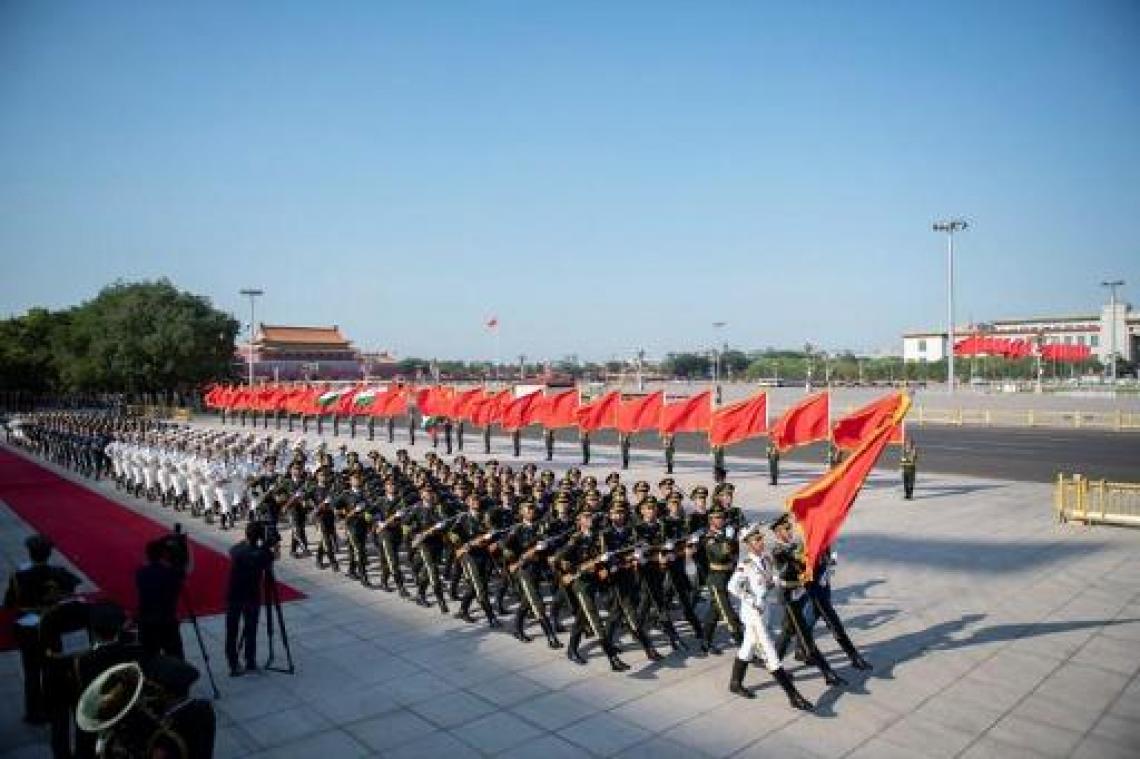 China houdt grootste militaire parade in geschiedenis van het land