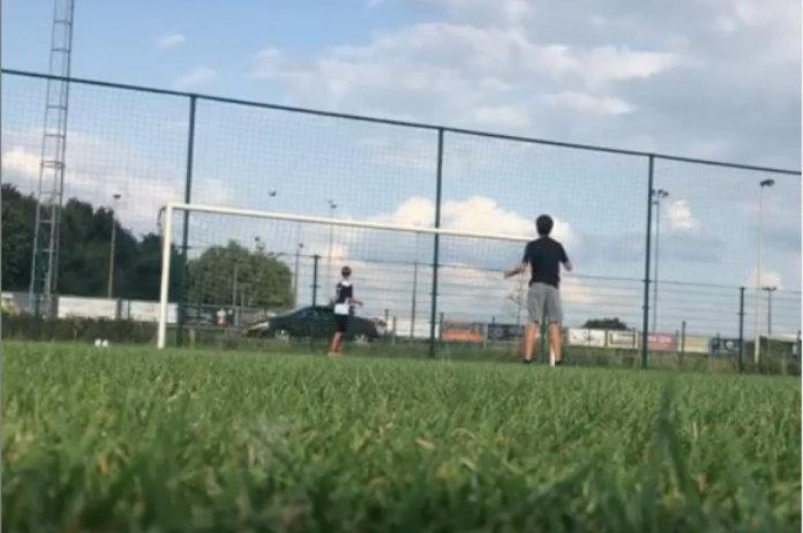 VIDEO. 14-jarige Antwerpenaar gaat viraal met voetbaltruc