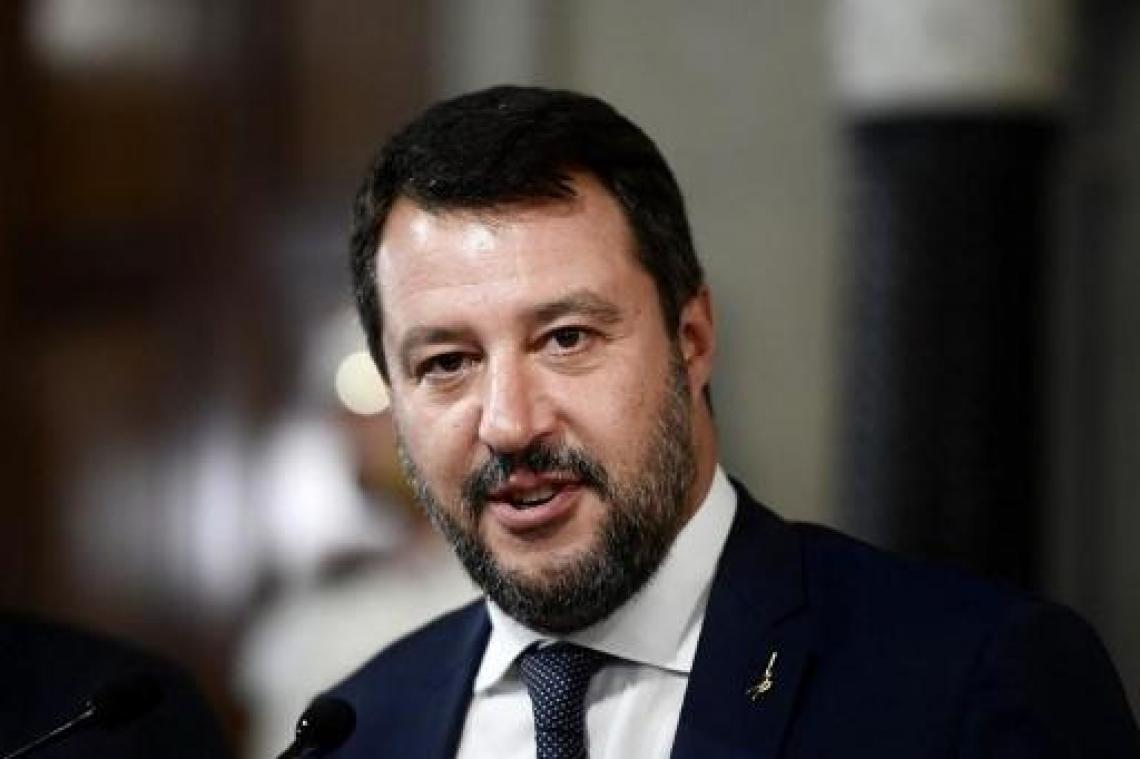 Lega-leider Salvini roept op om op 19 oktober in Rome te betogen