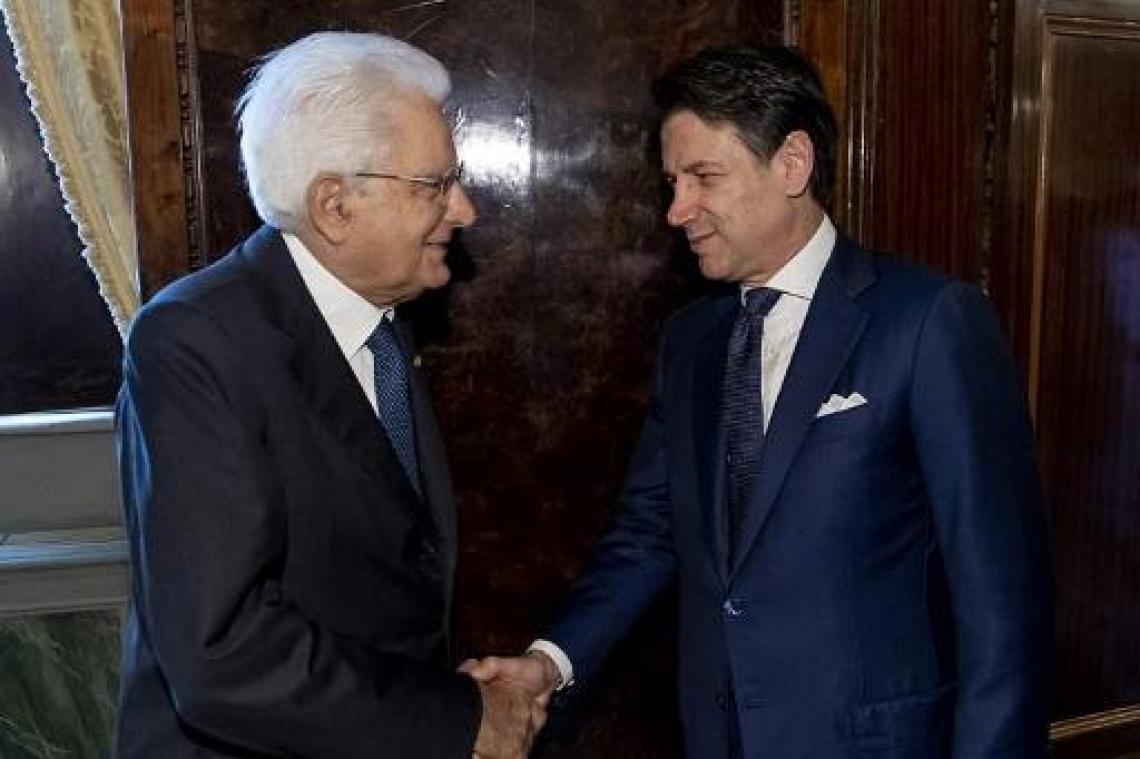 Uittredend Italiaans premier Conte met vorming nieuwe regering belast