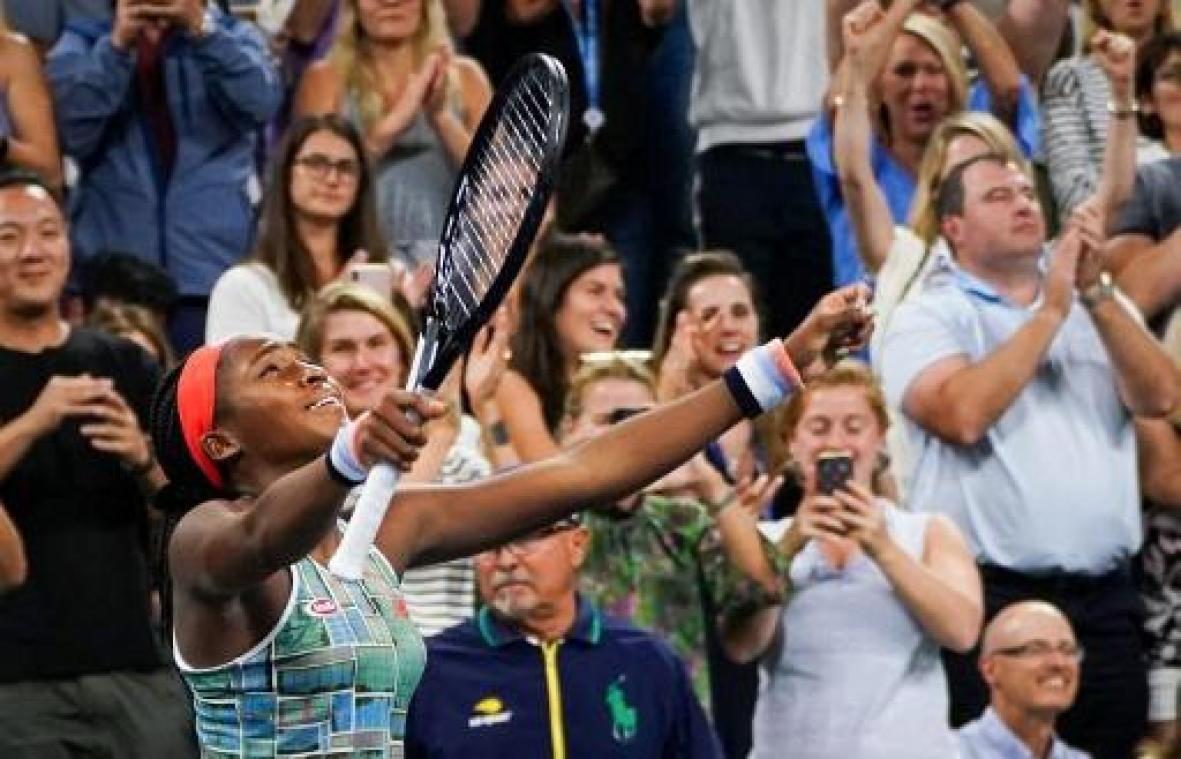 Vijftienjarige Cori Gauff staat in derde ronde