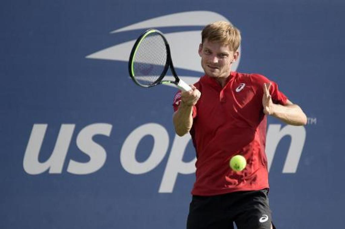 US Open - David Goffin in drie lange sets voorbij Pablo Carreno Busta