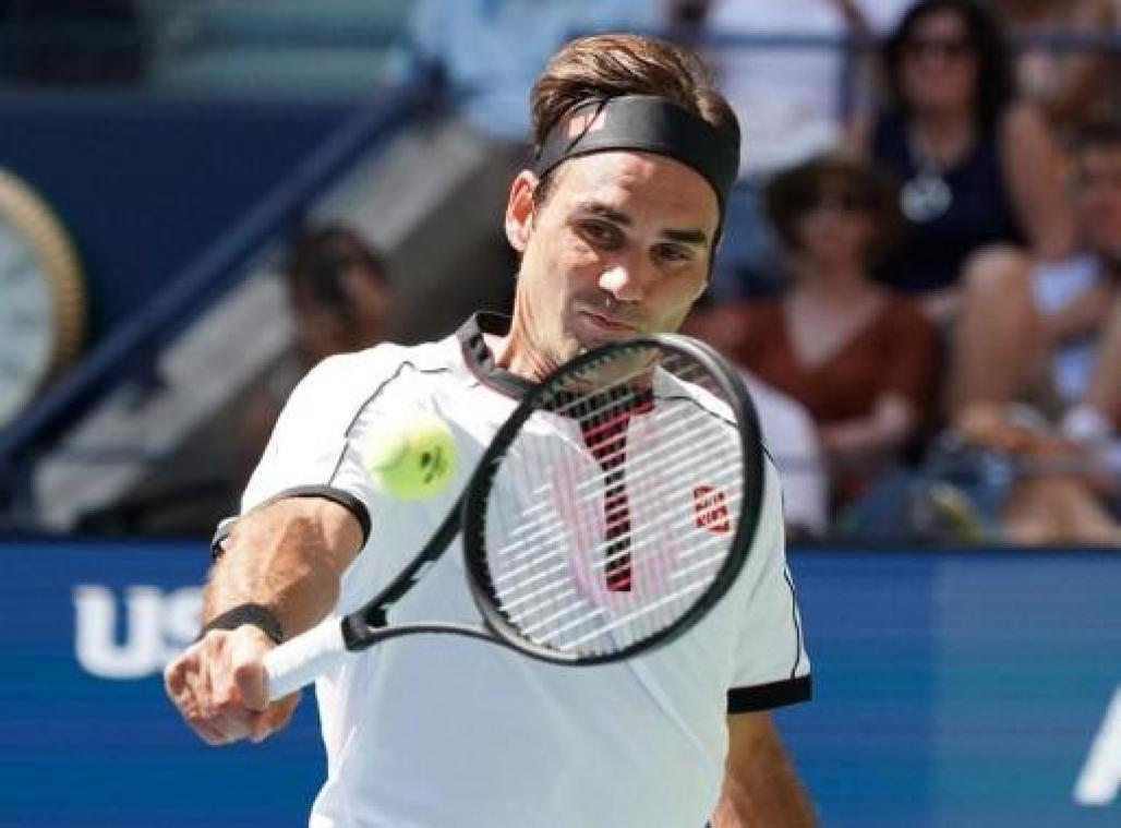 Roger Federer wacht David Goffin op in achtste finales US Open