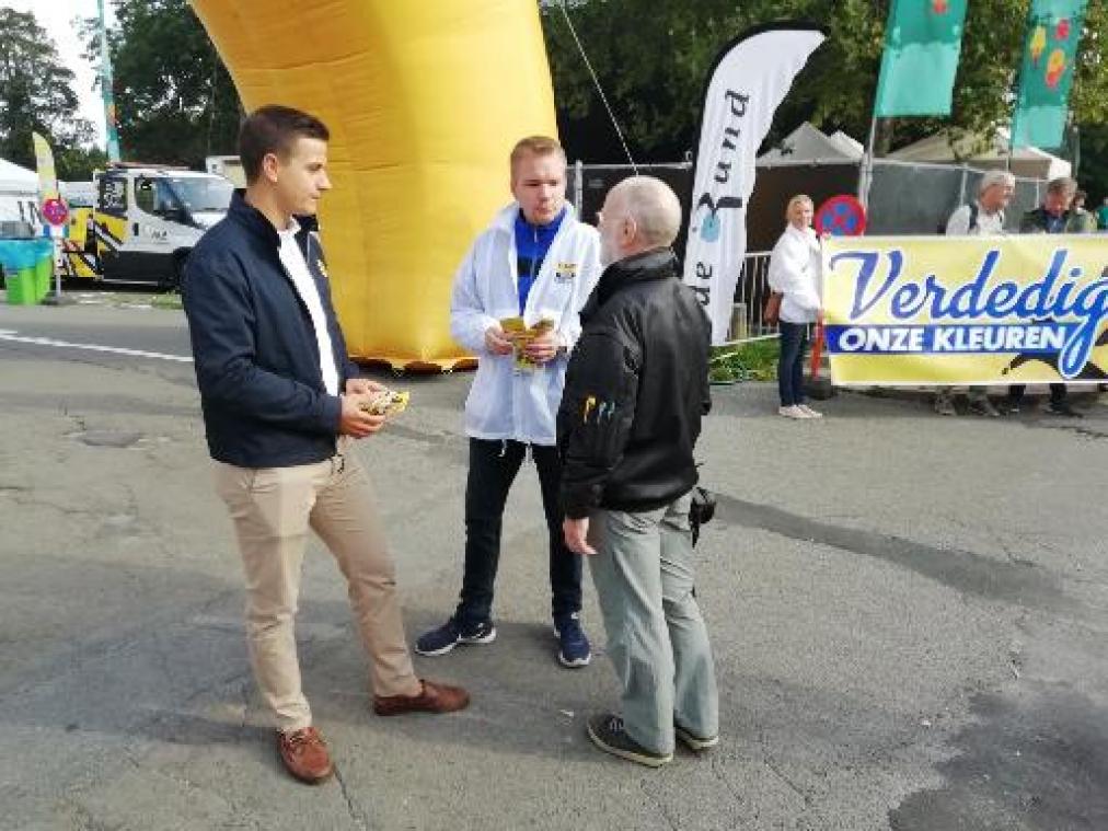 Vlaams Belang voert actie voor sterker Vlaams karakter